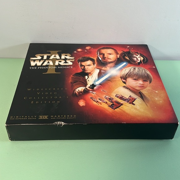 Collector’s Edition Star Wars Episode 1 The Phantom Menace VHS Video Box Set - Picture 3 of 10